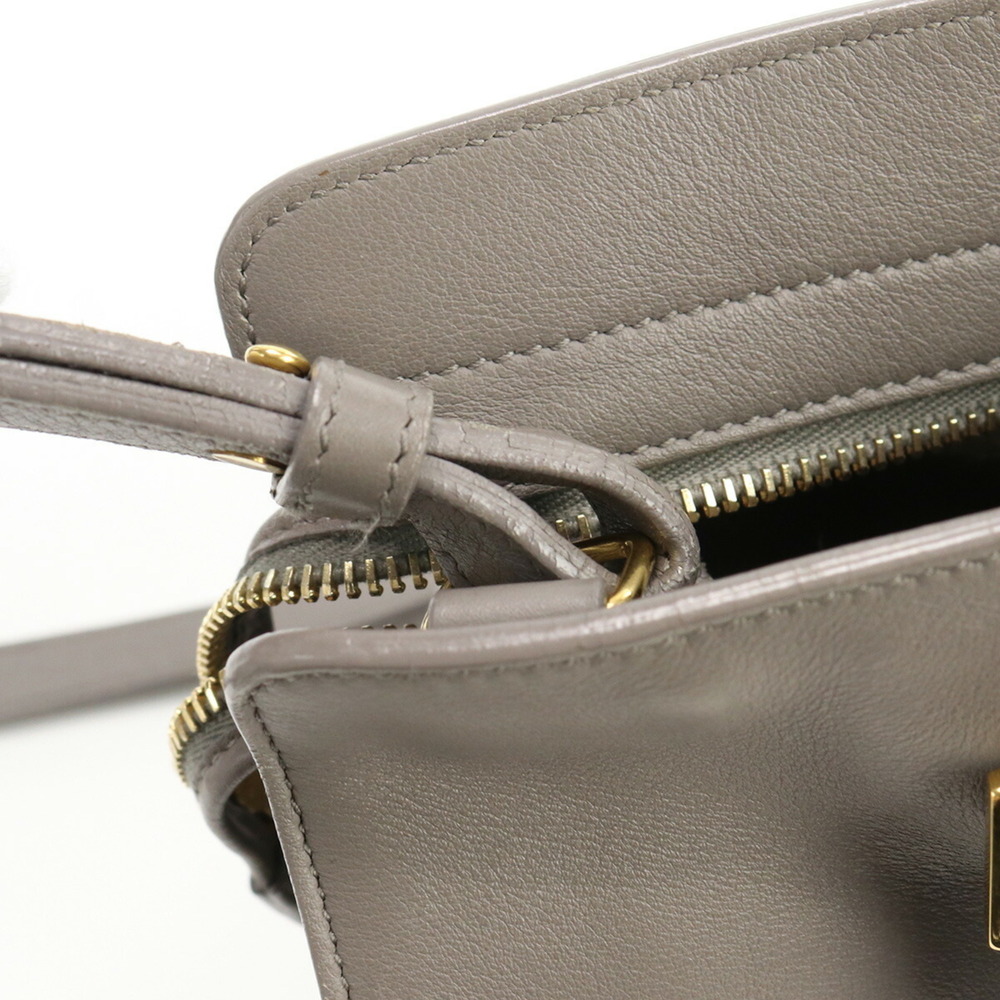 SAINT LAURENT Saint Laurent baby cabas 400914 handbag leather ladies - Picture 9 of 15